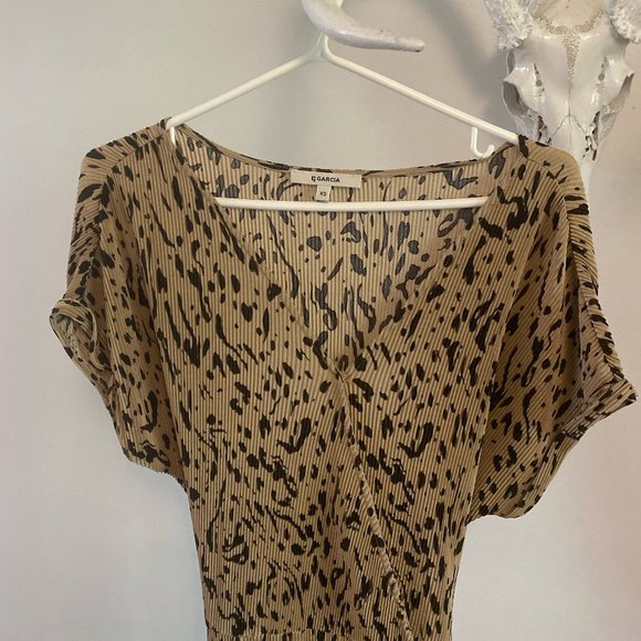 Garcia Leopard Print Dress - Picture 3 of 4